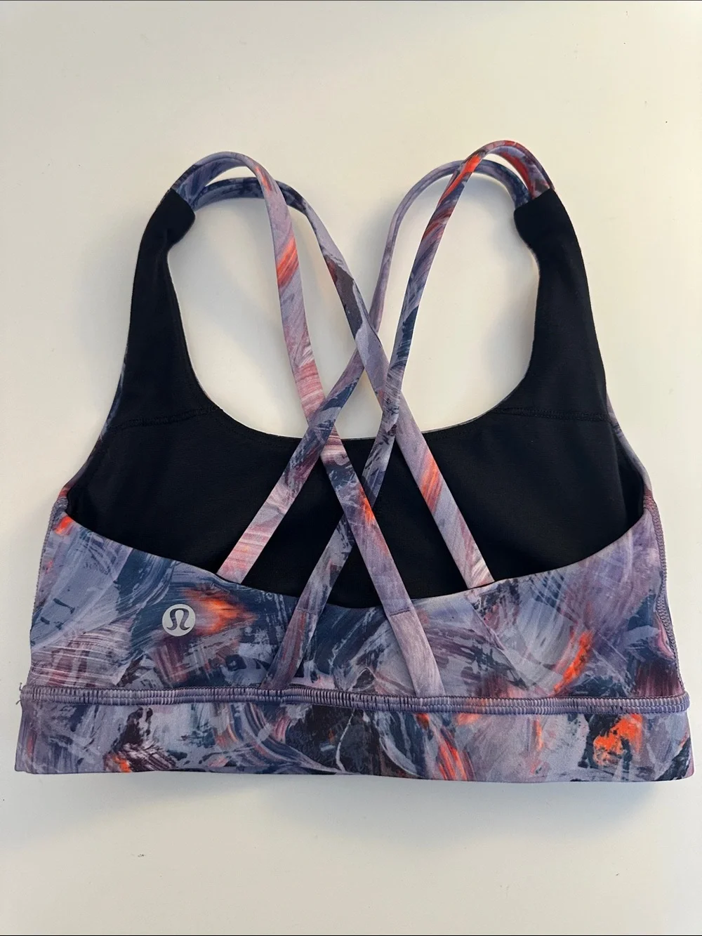 Lululemon Energy Bra Support B to D Cups‎ Atmospheric Purple Mult Sports Bra 2